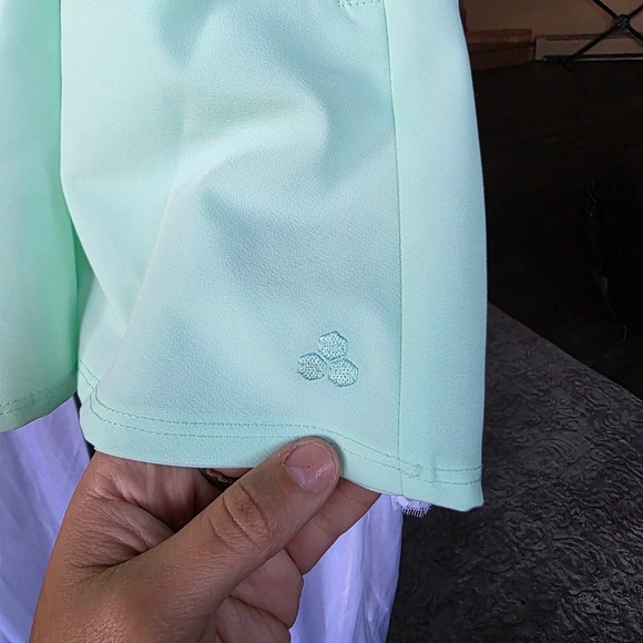 NWT Tek Gear High Rise Skort tennis Golf Skirt with Shorts Pockets Mint Breeze S - Picture 6 of 9